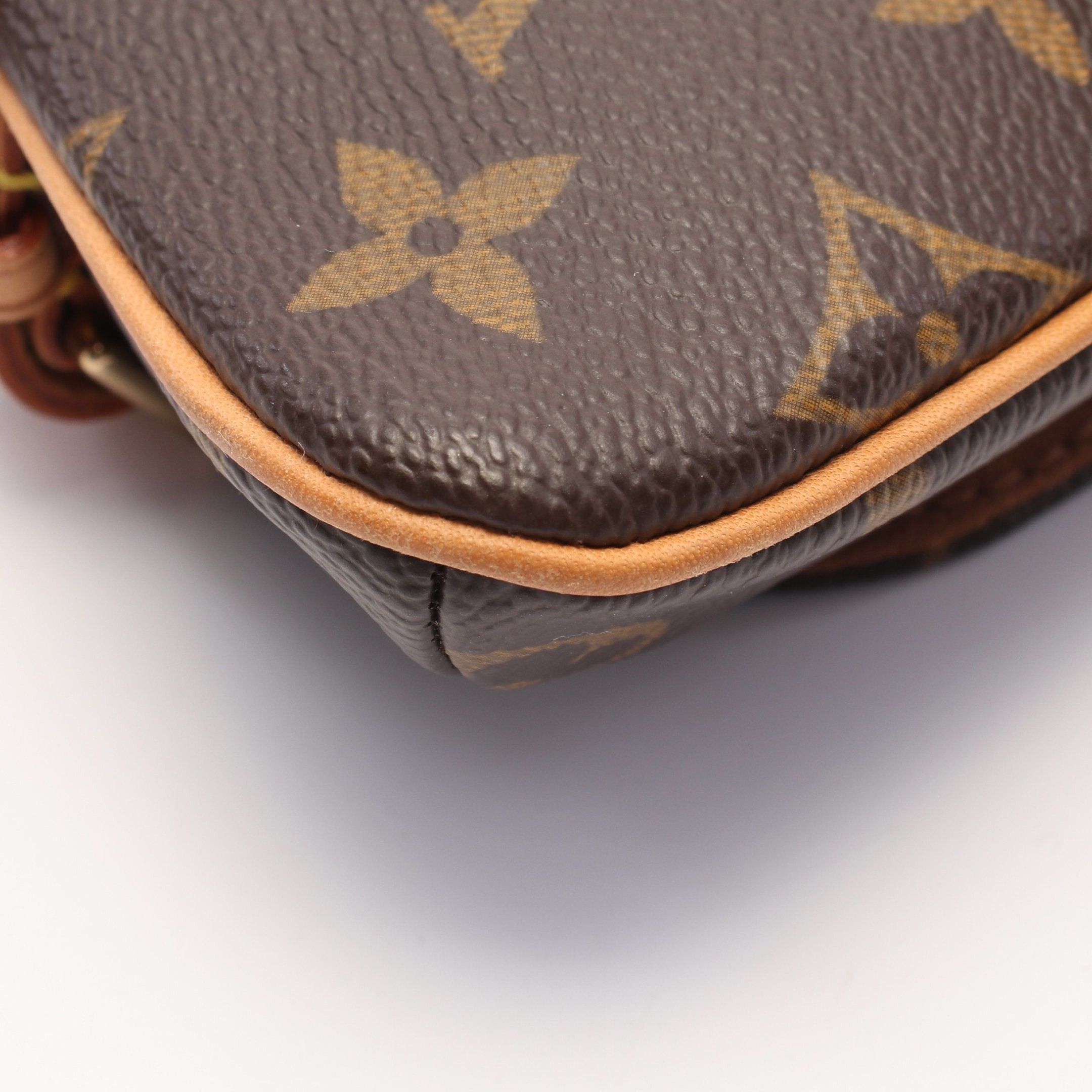 Louis Vuitton Louis Vuitton Pochette Murrell Monogram Body Bag Waist Leather Brown Size ONE SIZE - 6 Thumbnail