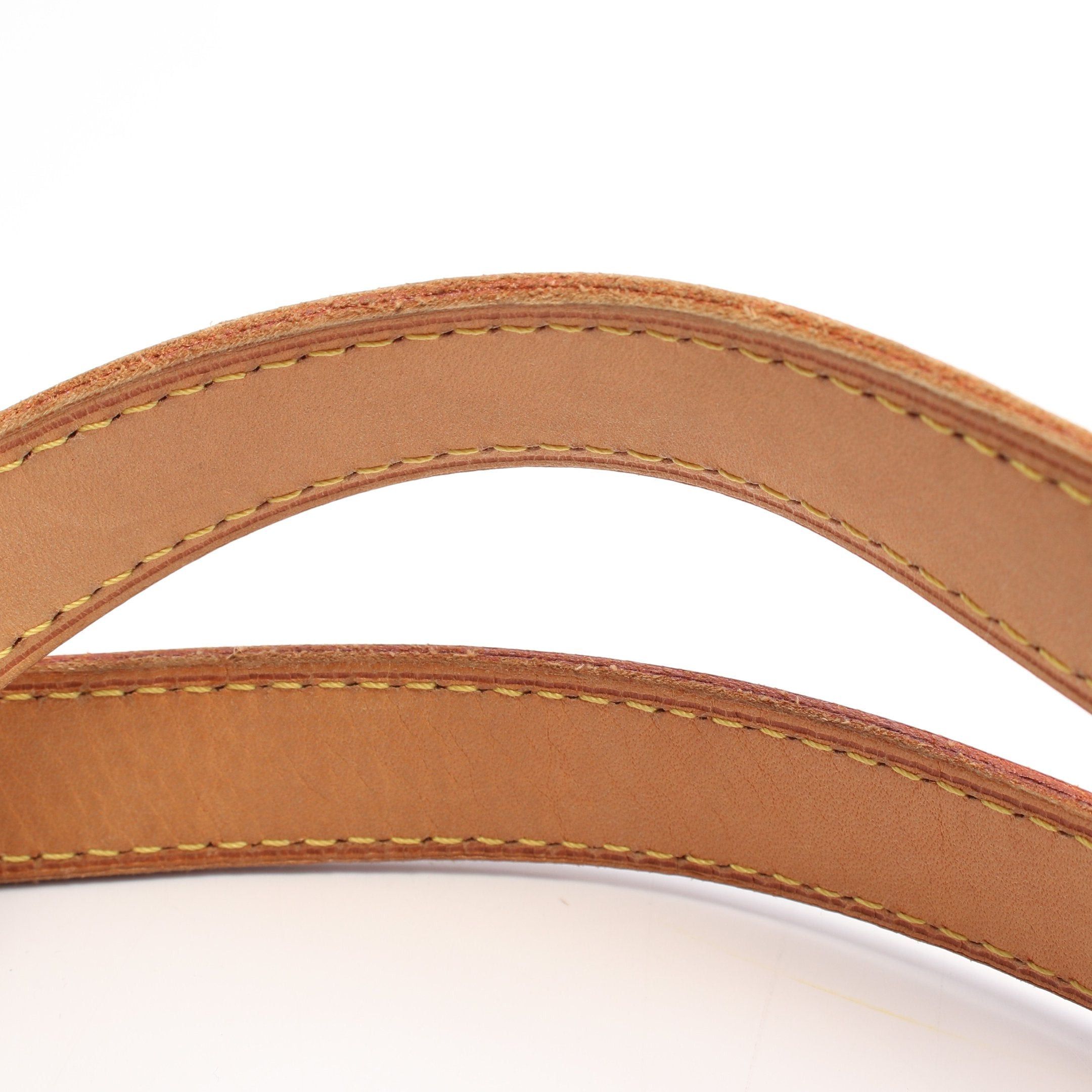 Louis Vuitton Louis Vuitton Batignolles Horizontal Monogram Shoulder Bag Leather Brown Size ONE SIZE - 7 Thumbnail