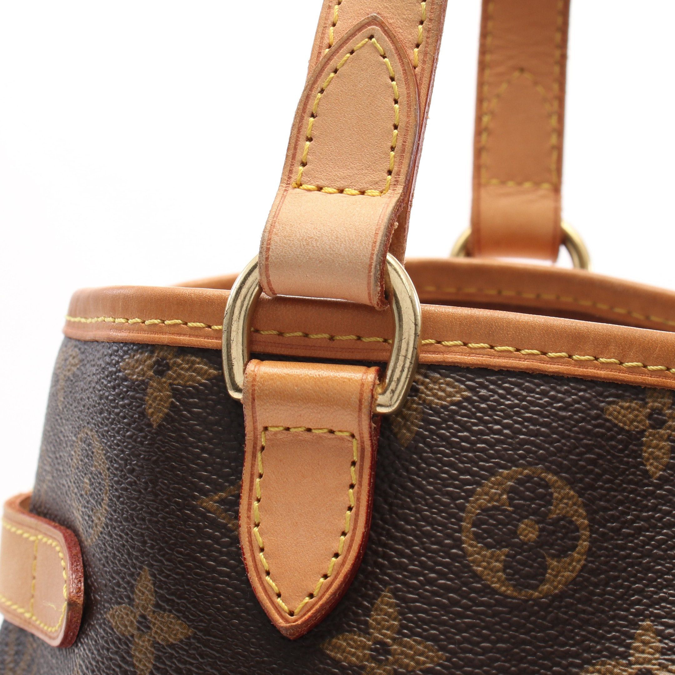 Louis Vuitton Louis Vuitton Batignolles Horizontal Monogram Shoulder Bag Leather Brown Size ONE SIZE - 13 Thumbnail