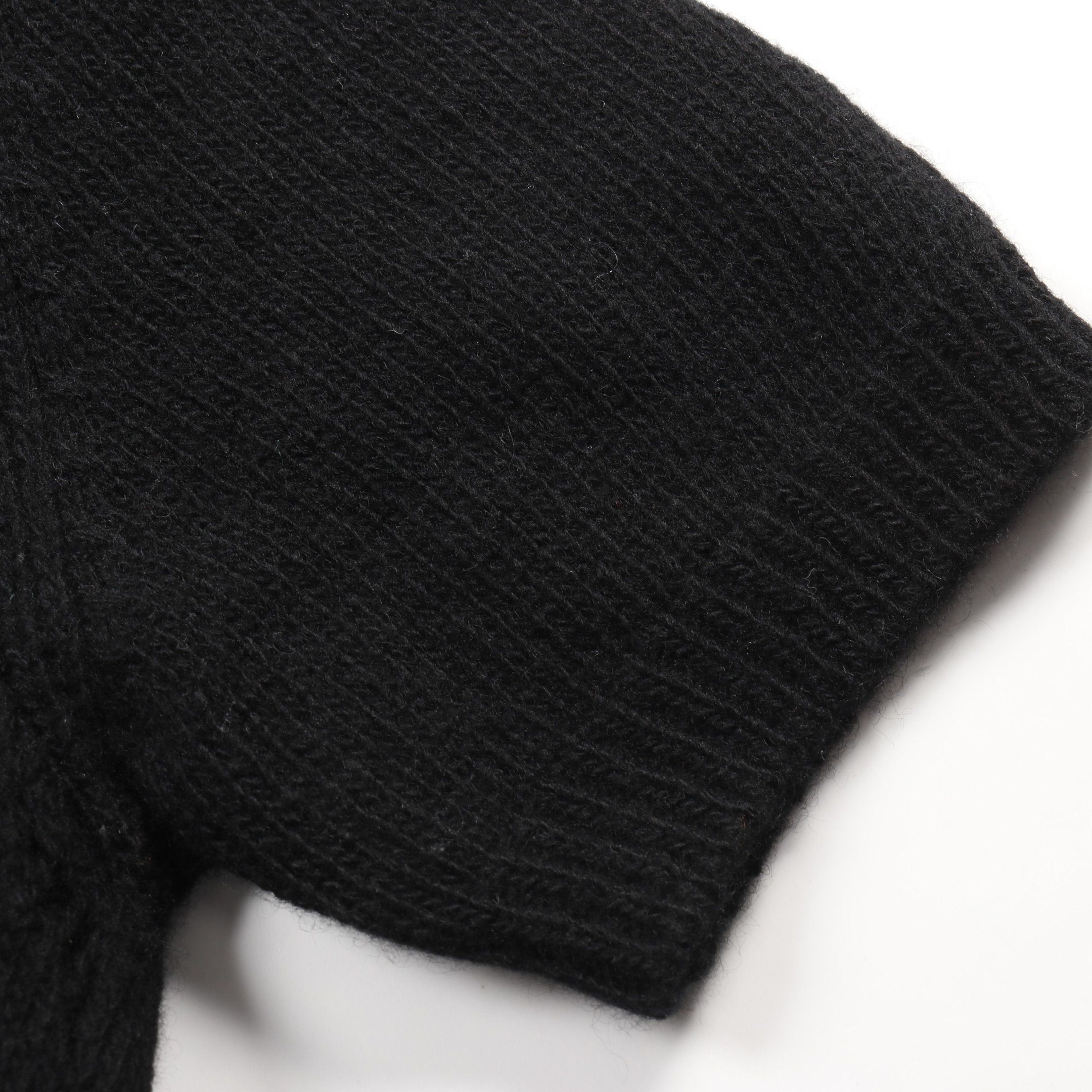 Prada Prada Knit Wool Cashmere Black Red Size ONE SIZE - 10 Thumbnail