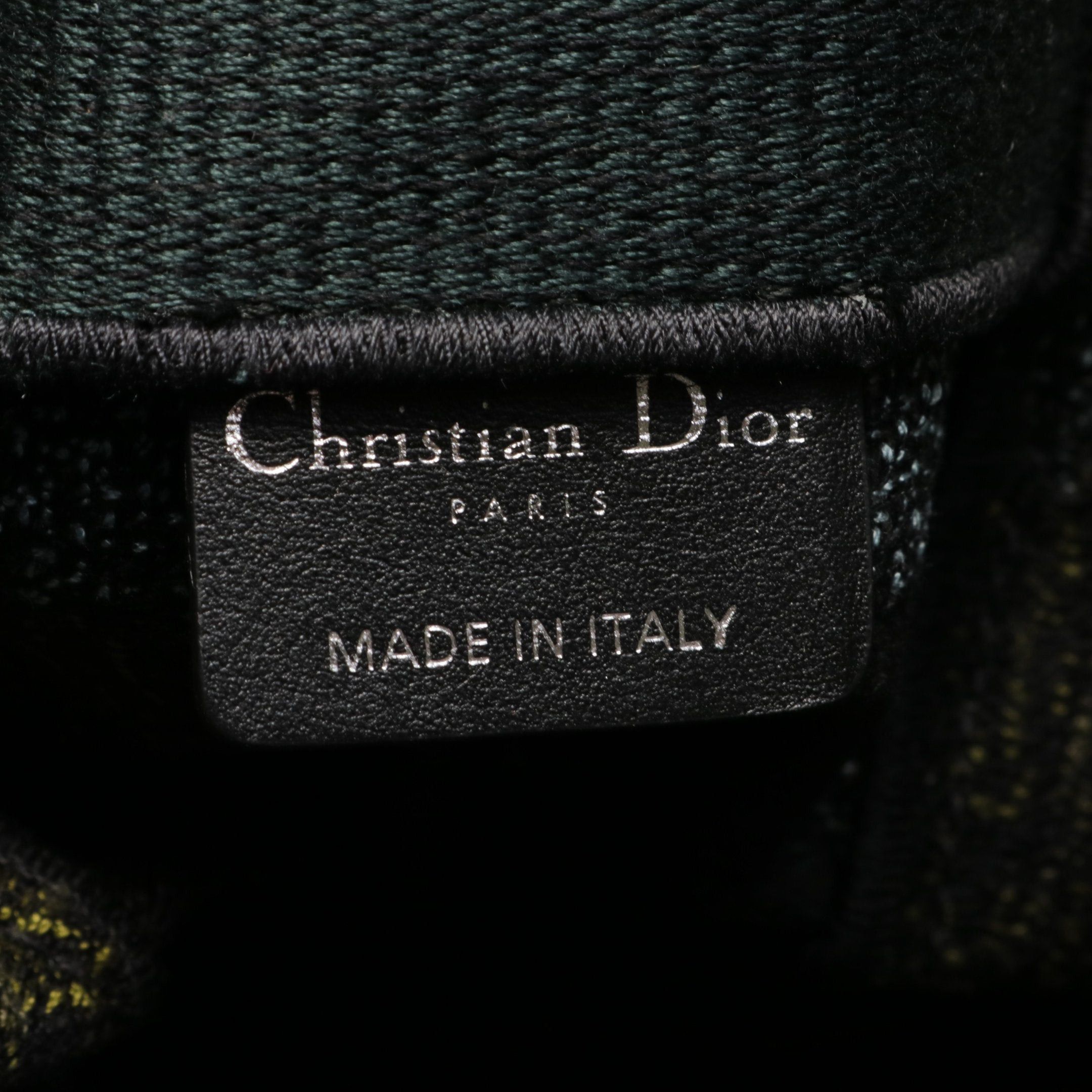 Dior Dior Dior Camp Shoulder Bag Canvas Khaki Green Dark Multicolor Size ONE SIZE - 4 Thumbnail