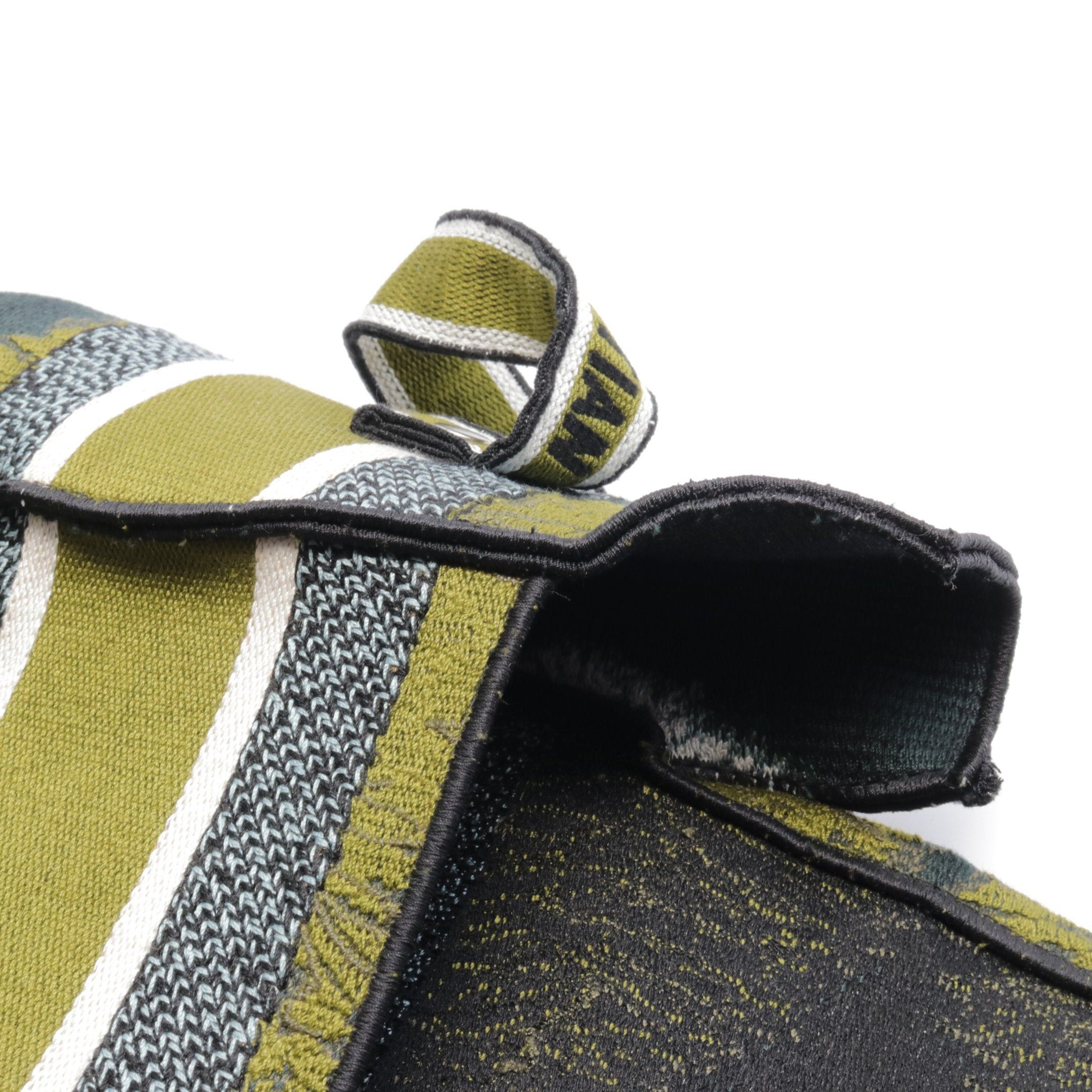 Dior Dior Dior Camp Shoulder Bag Canvas Khaki Green Dark Multicolor Size ONE SIZE - 6 Thumbnail