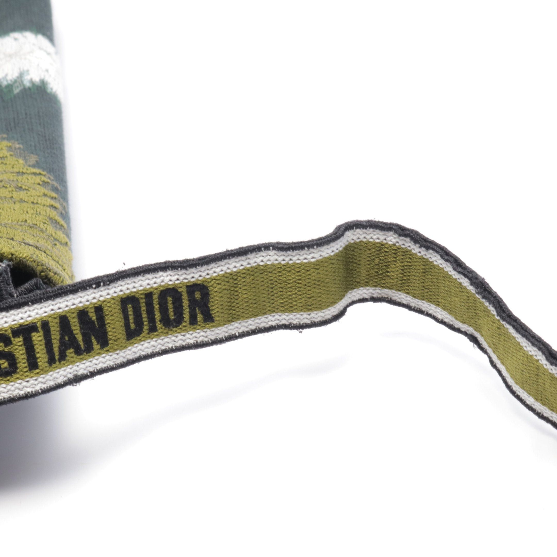 Dior Dior Dior Camp Shoulder Bag Canvas Khaki Green Dark Multicolor Size ONE SIZE - 8 Thumbnail