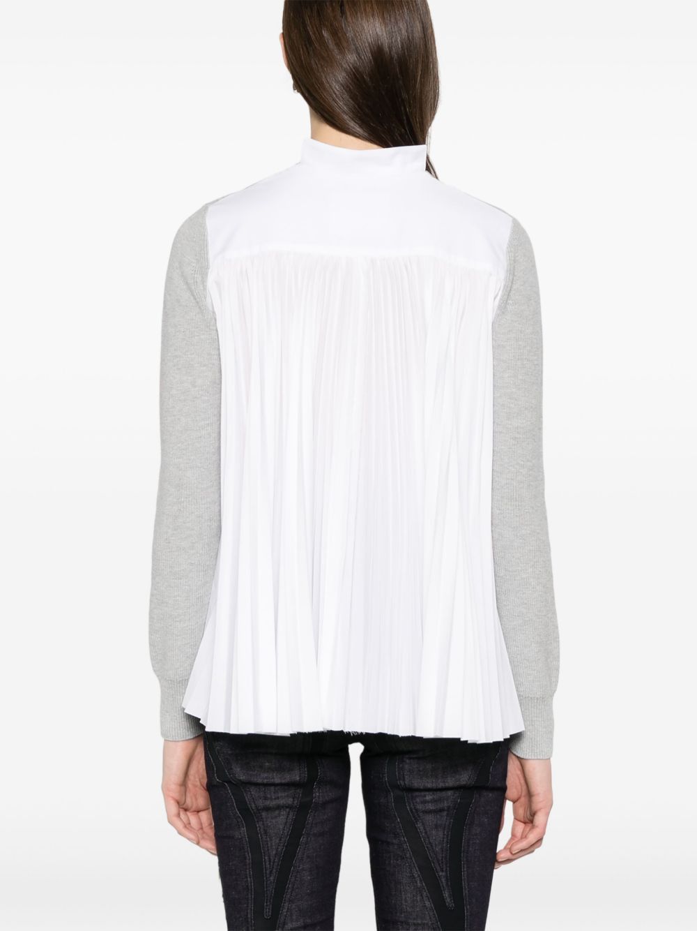 Sacai V-NECKED CARDIGAN Size XL / US 12-14 / IT 48-50 - 3 Thumbnail