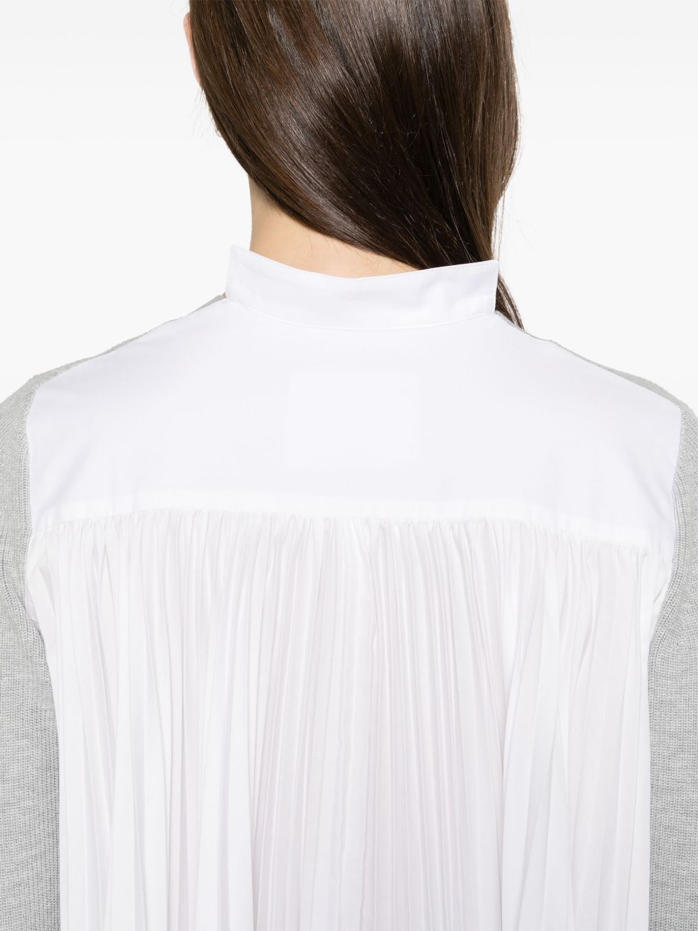 Sacai V-NECKED CARDIGAN Size XL / US 12-14 / IT 48-50 - 2 Thumbnail