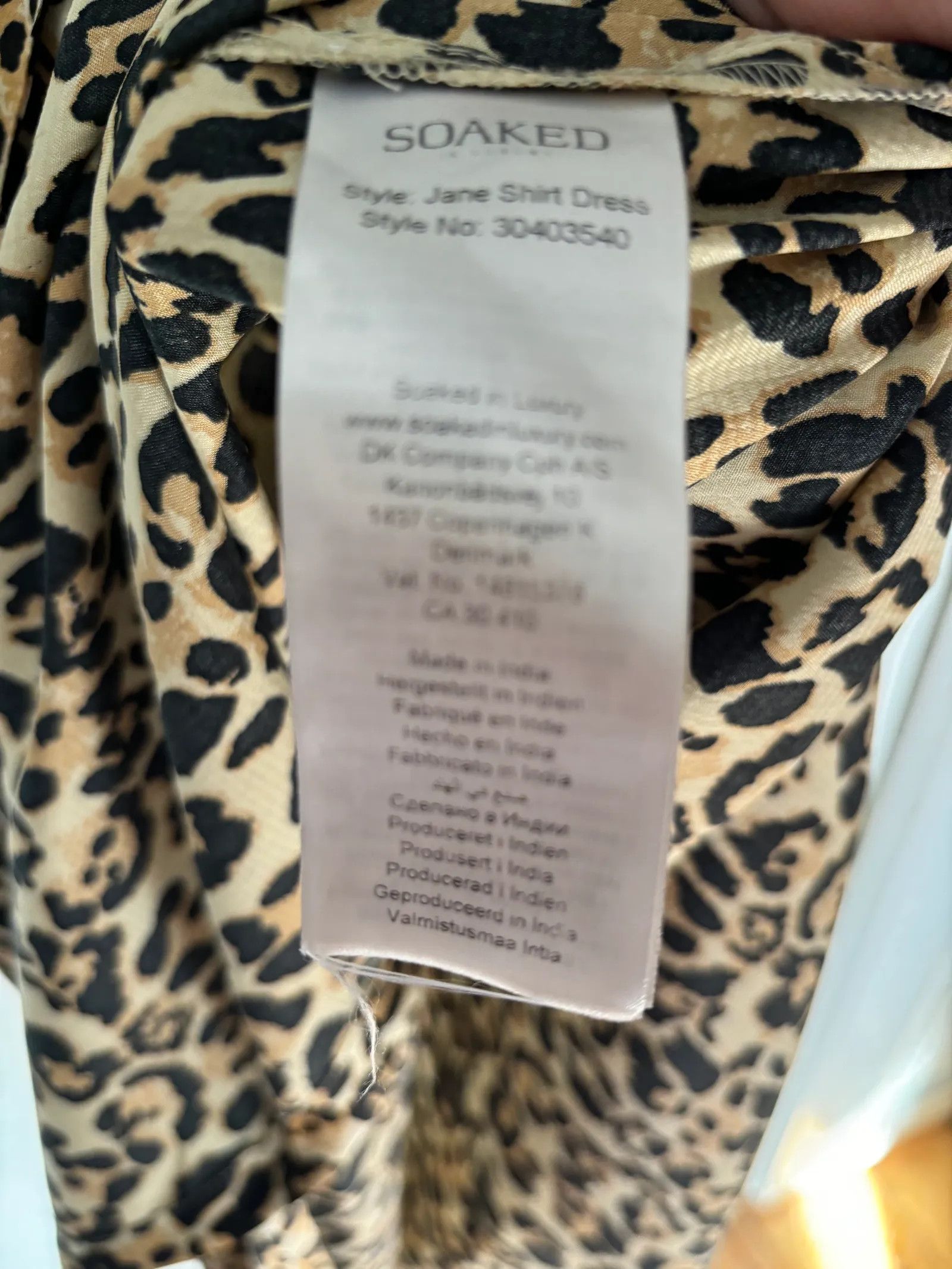 Other Soaked In Luxury Jane shirt dress Dress Size L / US 10 / IT 46 - 3 Thumbnail