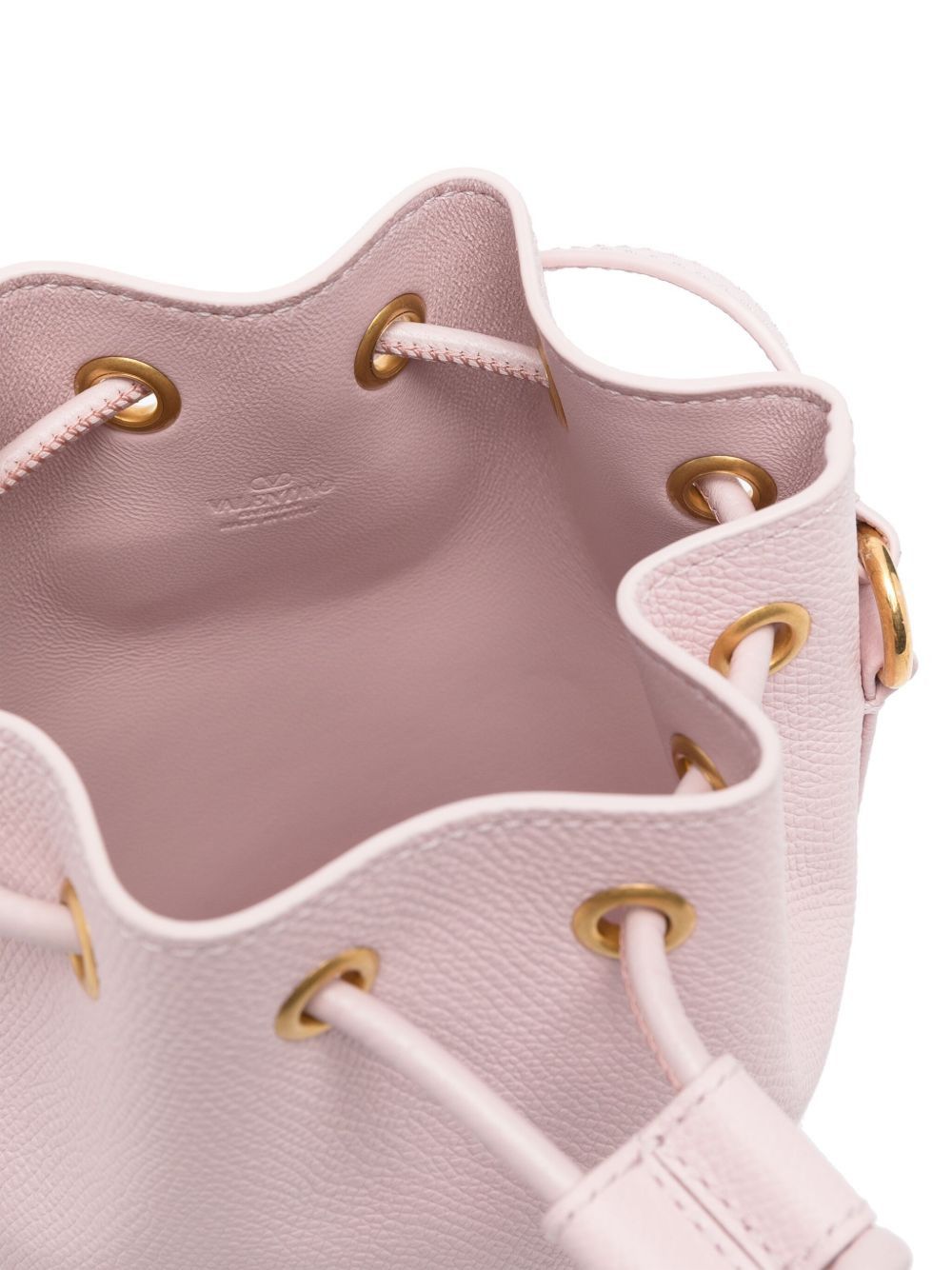 Valentino VLOGO SIGNATURE MINI LEATHER BUCKET BAG Size ONE SIZE - 5 Thumbnail