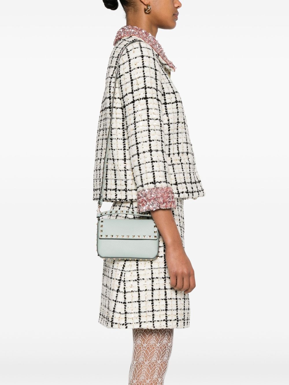 Valentino ROCKSTUD LEATHER MINI BAG Size ONE SIZE - 5 Thumbnail