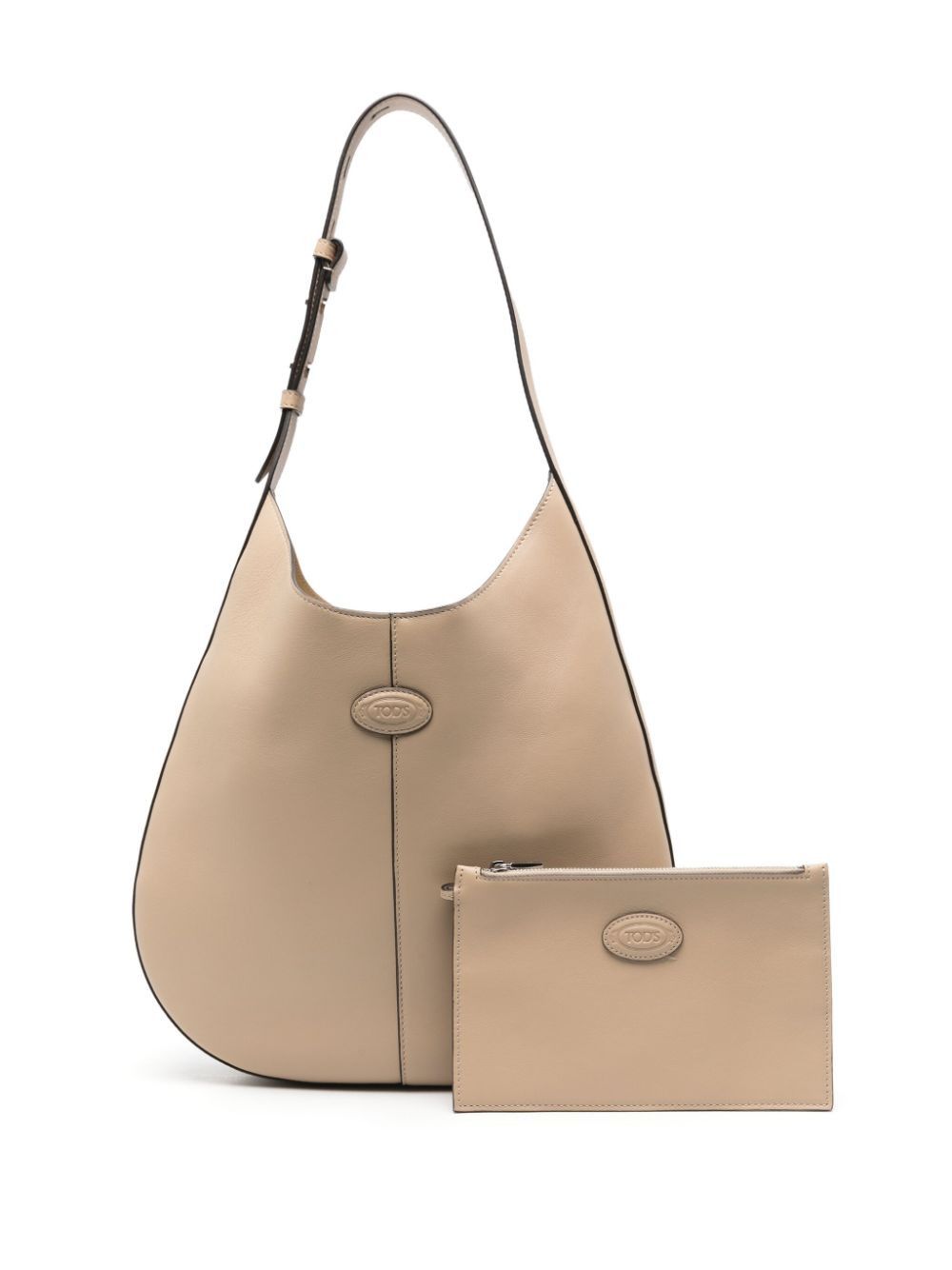 Tod's DI BAG SMALL LEATHER HOBO BAG Size ONE SIZE - 2 Thumbnail