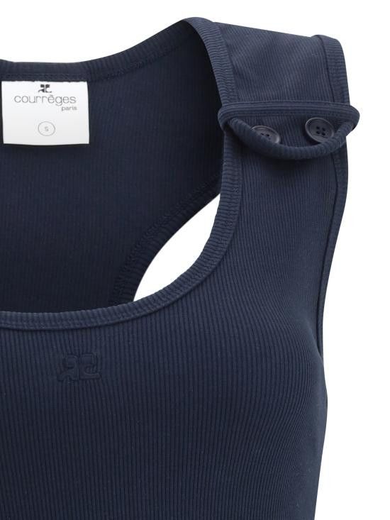Courreges COURREGES Women Dresses 125JRO550JS0194 7075 BLUE Size M / US 6-8 / IT 42-44 - 3 Thumbnail