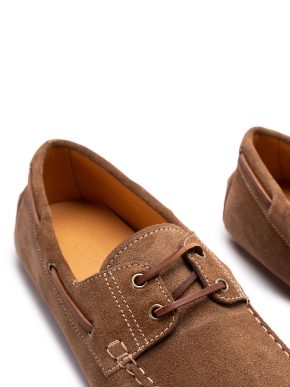 Tod's GOMMINO BUBBLE SUEDE LEATHER LOAFERS Size US 7 / EU 40 - 4 Thumbnail