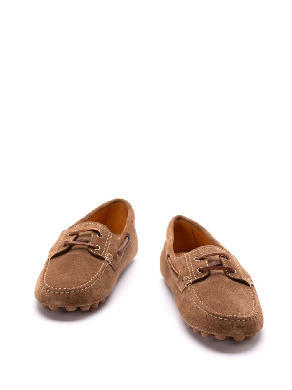 Tod's GOMMINO BUBBLE SUEDE LEATHER LOAFERS Size US 7 / EU 40 - 3 Thumbnail