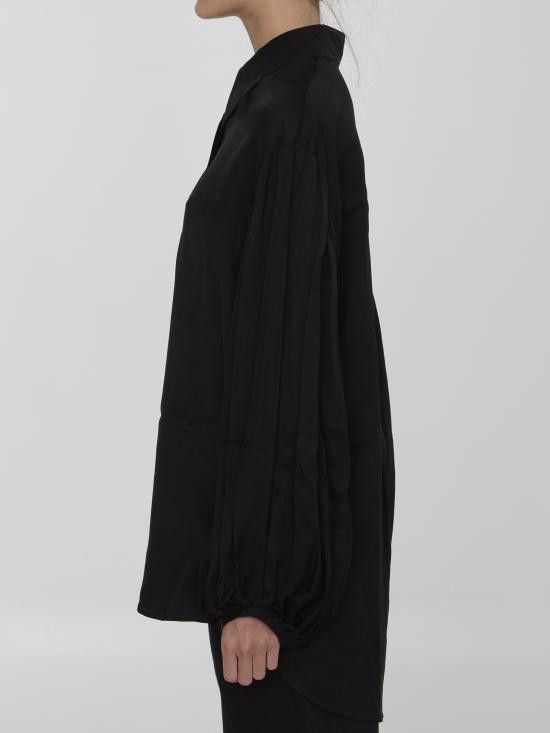 KHAITE KHAITE Women Shirts 23334009 BLACK Size XS / US 0-2 / IT 36-38 - 3 Thumbnail