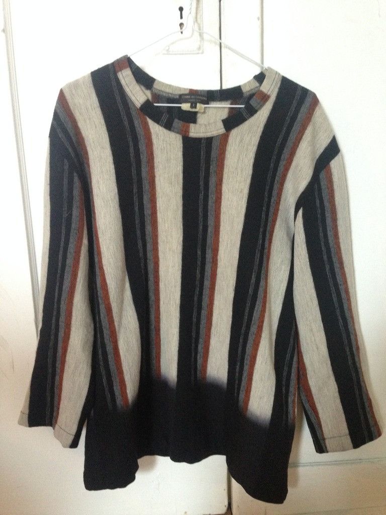 Striped cut and sew