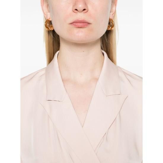 Theory THEORY Women Blouses O1102503 Q2D PINK Size L / US 10 / IT 46 - 2 Thumbnail