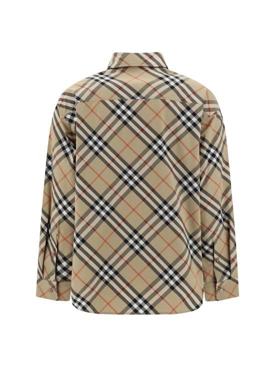 Burberry BURBERRY Women Shirts 8106164 B9368 BEIGE Size S / US 4 / IT 40 - 2 Thumbnail