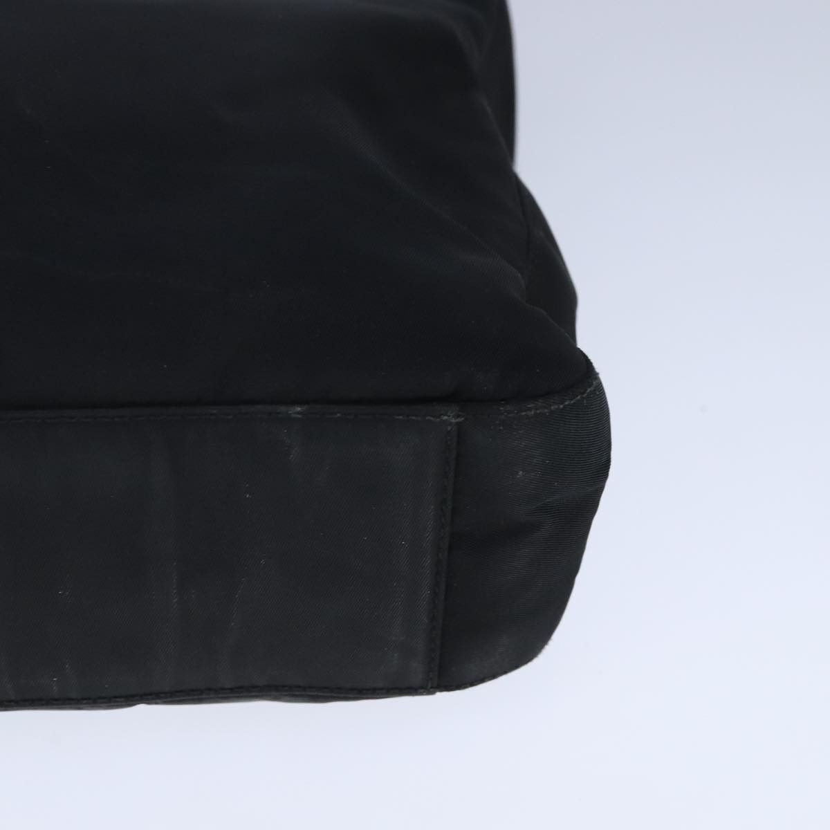 Prada Saffiano Black Synthetic Handbag (Pre-Owned) Size ONE SIZE - 12 Thumbnail