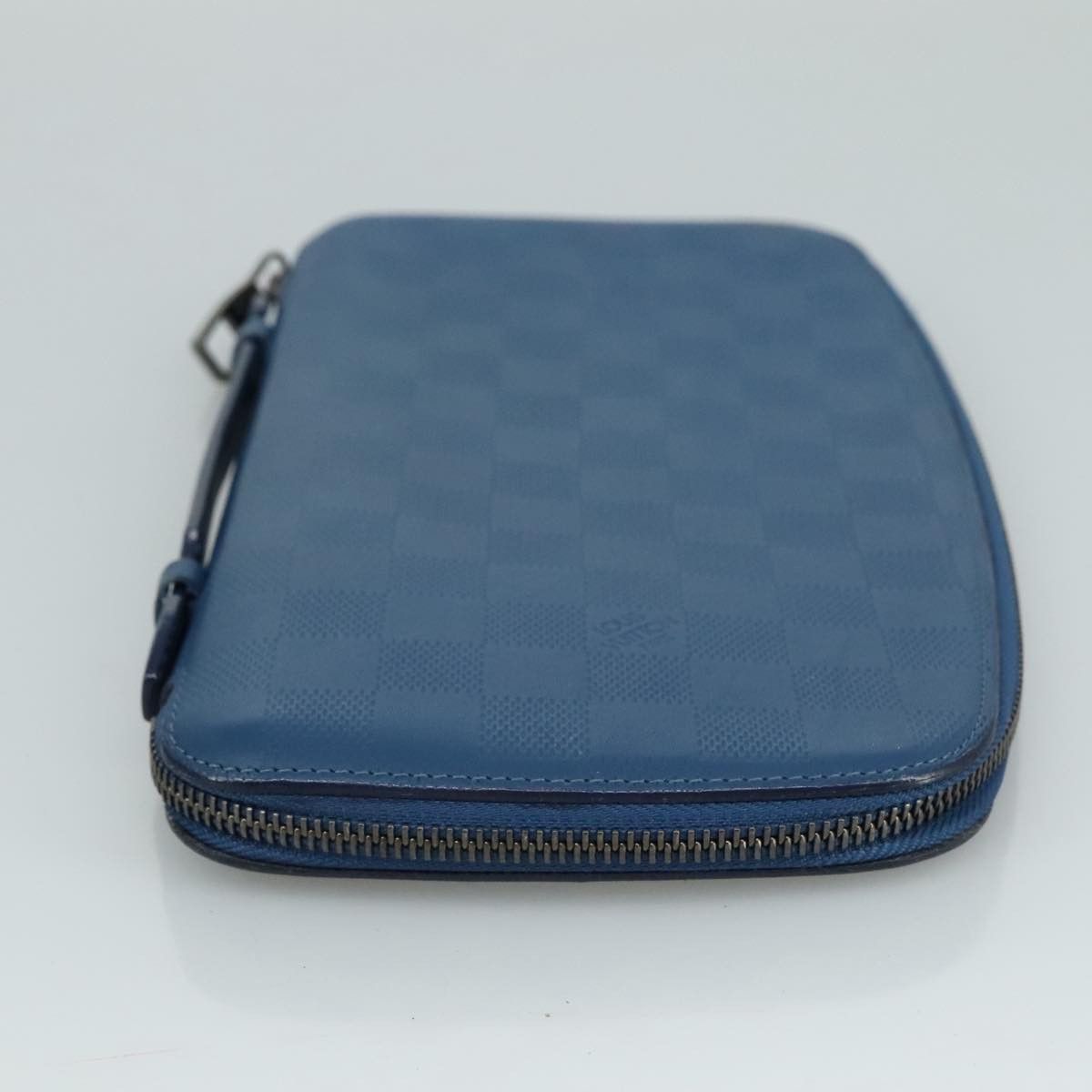 Louis Vuitton Atholl Blue Leather Clutch Bag (Pre-Owned) Size ONE SIZE - 8 Thumbnail