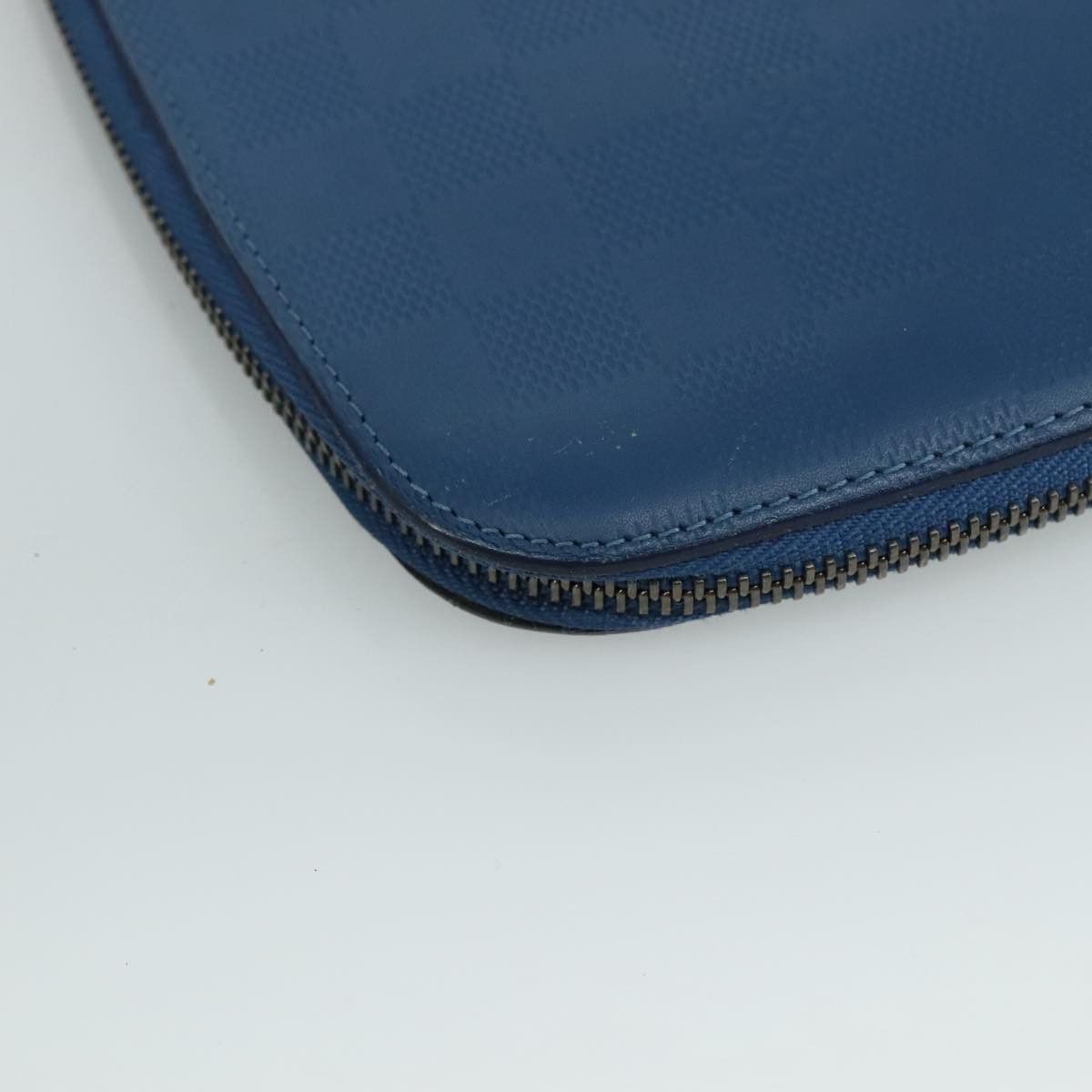 Louis Vuitton Atholl Blue Leather Clutch Bag (Pre-Owned) Size ONE SIZE - 12 Thumbnail