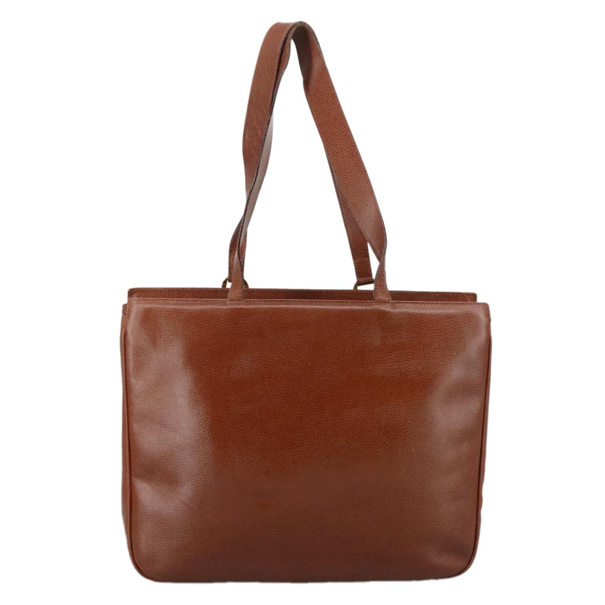 Salvatore Ferragamo Brown Leather Tote Bag (Pre-Owned) Size ONE SIZE - 2 Thumbnail