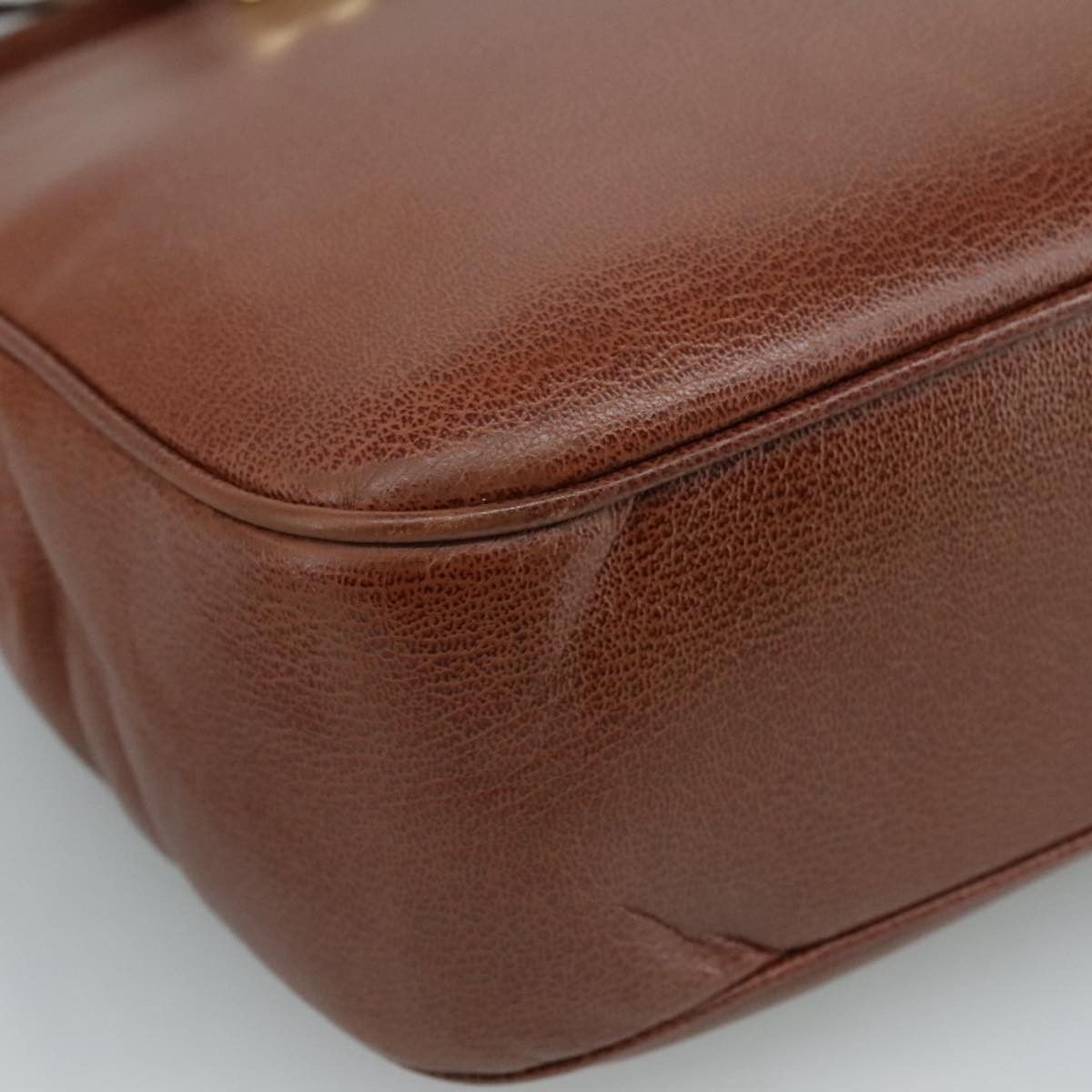Salvatore Ferragamo Brown Leather Tote Bag (Pre-Owned) Size ONE SIZE - 8 Thumbnail