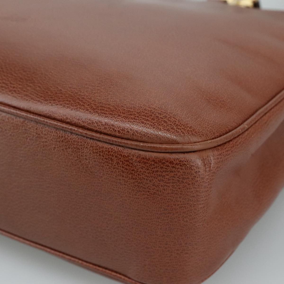 Salvatore Ferragamo Brown Leather Tote Bag (Pre-Owned) Size ONE SIZE - 6 Thumbnail