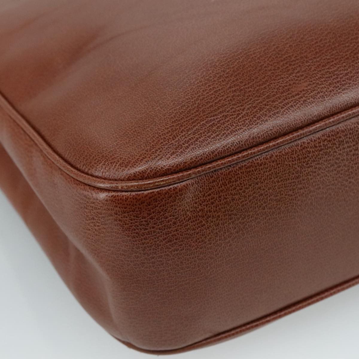 Salvatore Ferragamo Brown Leather Tote Bag (Pre-Owned) Size ONE SIZE - 7 Thumbnail