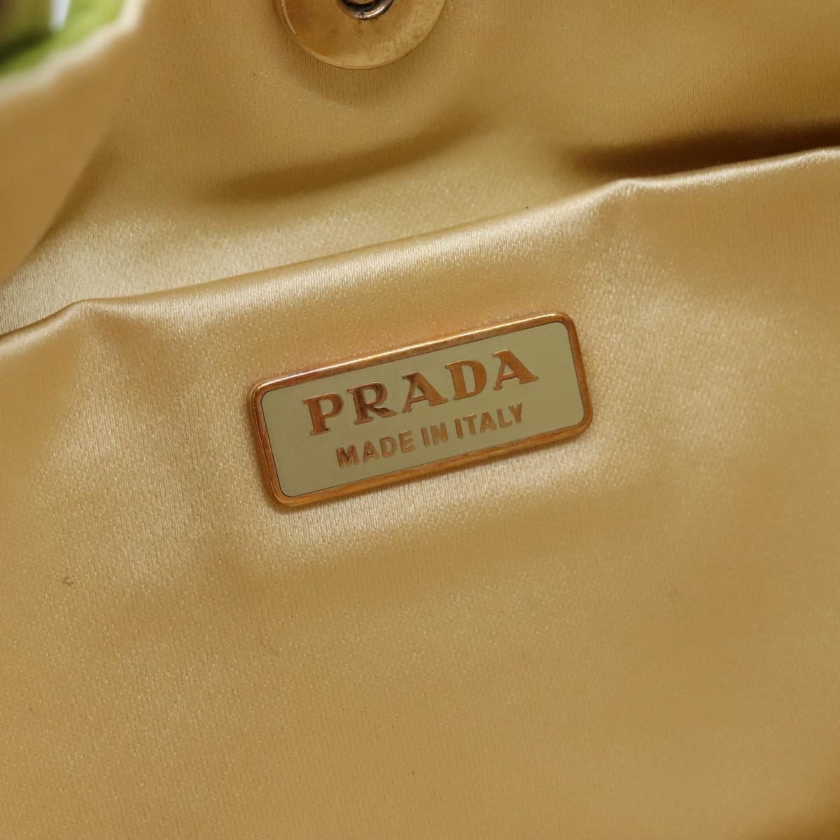 Prada Green Synthetic Shoulder Bag (Pre-Owned) Size ONE SIZE - 13 Thumbnail