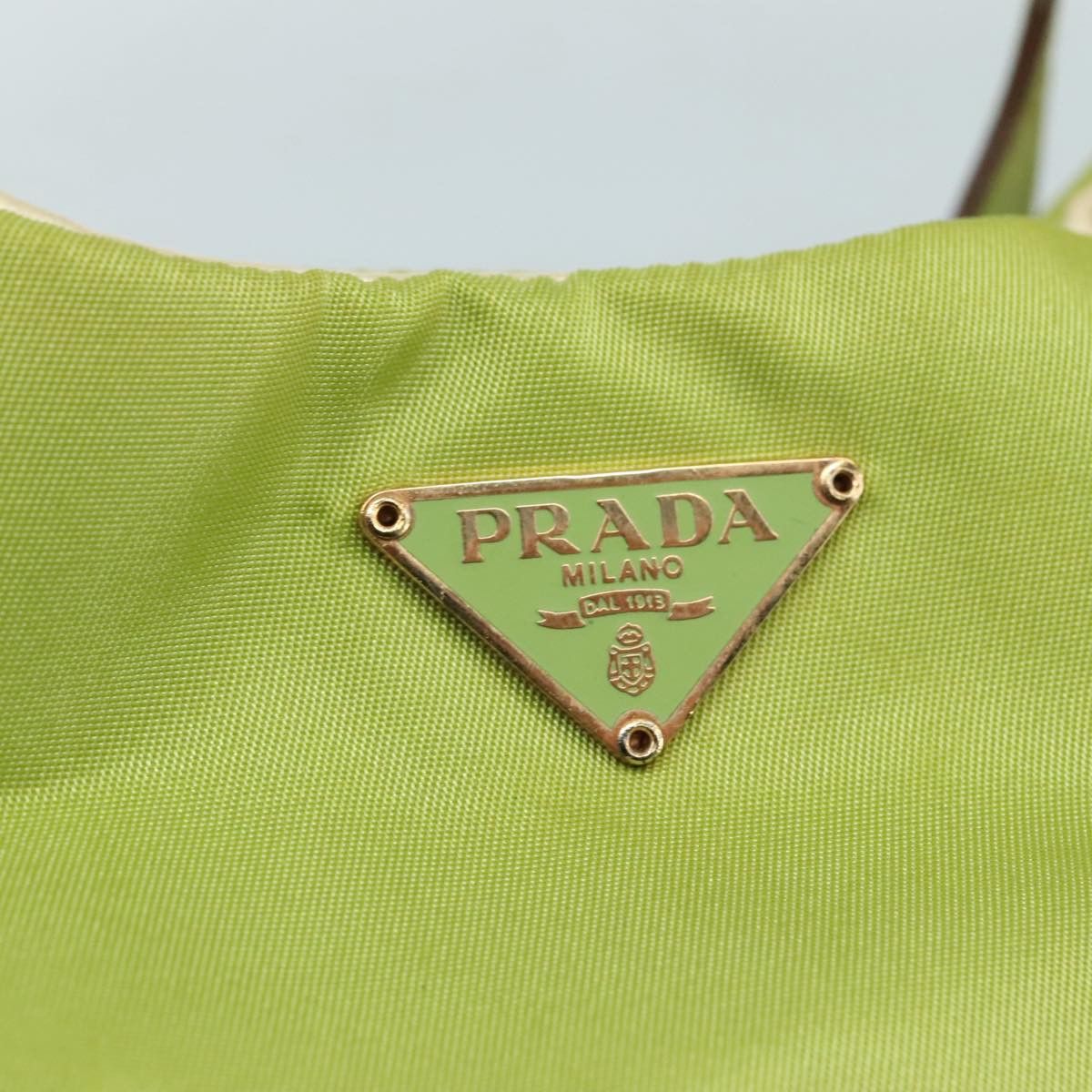 Prada Green Synthetic Shoulder Bag (Pre-Owned) Size ONE SIZE - 10 Thumbnail