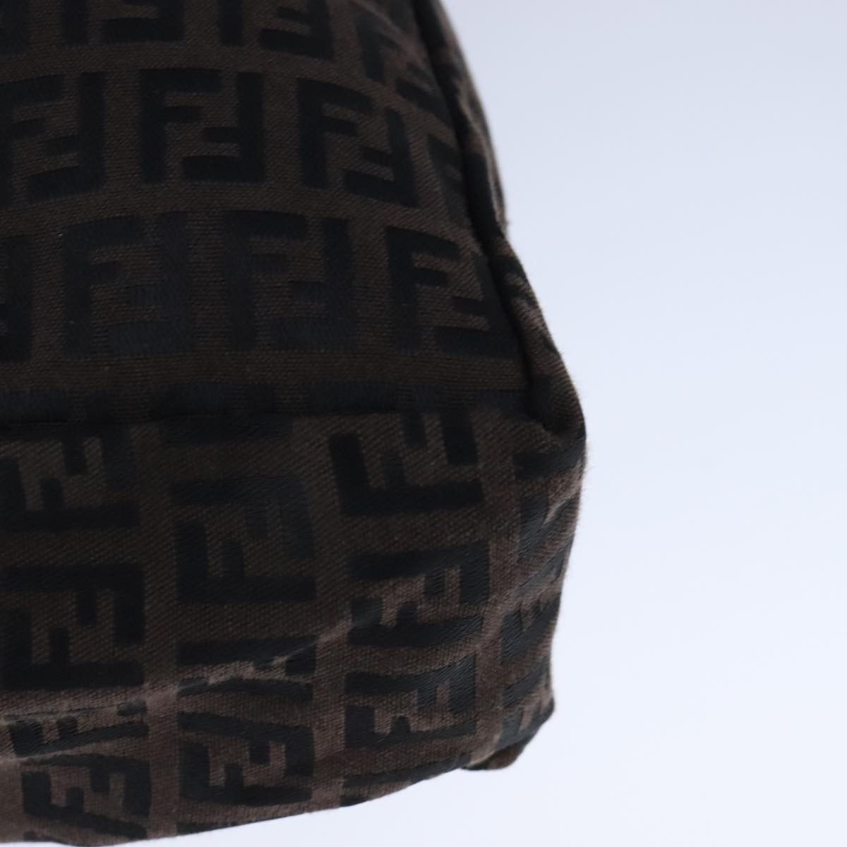 Fendi Zucchino Brown Canvas Tote Bag (Pre-Owned) Size ONE SIZE - 12 Thumbnail