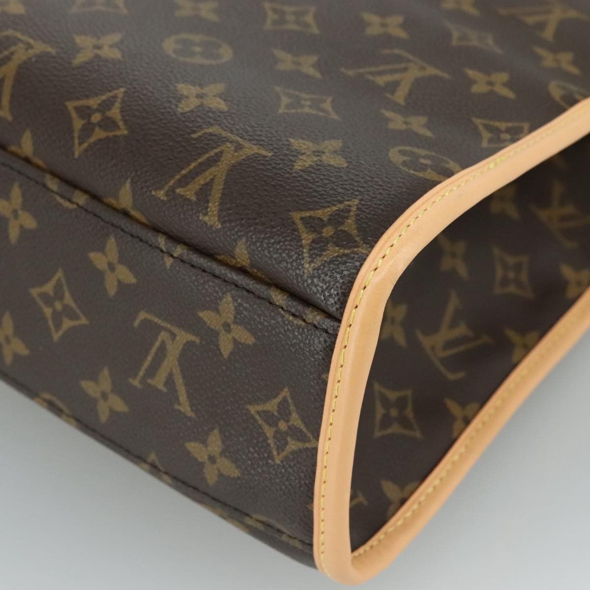 Louis Vuitton Beverly Brown Canvas Handbag (Pre-Owned) Size ONE SIZE - 11 Thumbnail