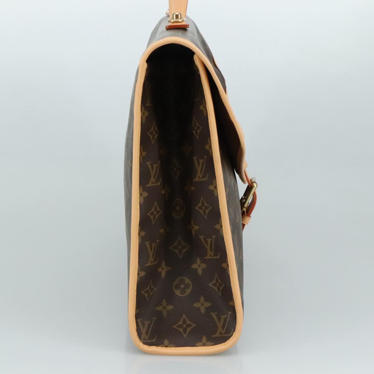 Louis Vuitton Beverly Brown Canvas Handbag (Pre-Owned) Size ONE SIZE - 3 Thumbnail