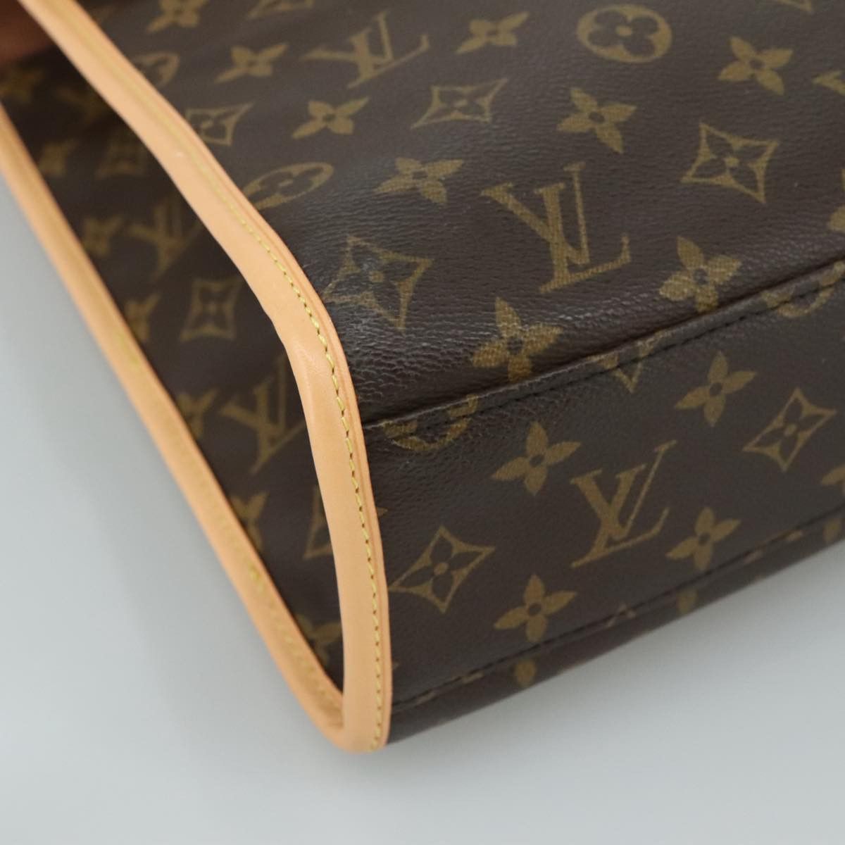 Louis Vuitton Beverly Brown Canvas Handbag (Pre-Owned) Size ONE SIZE - 10 Thumbnail