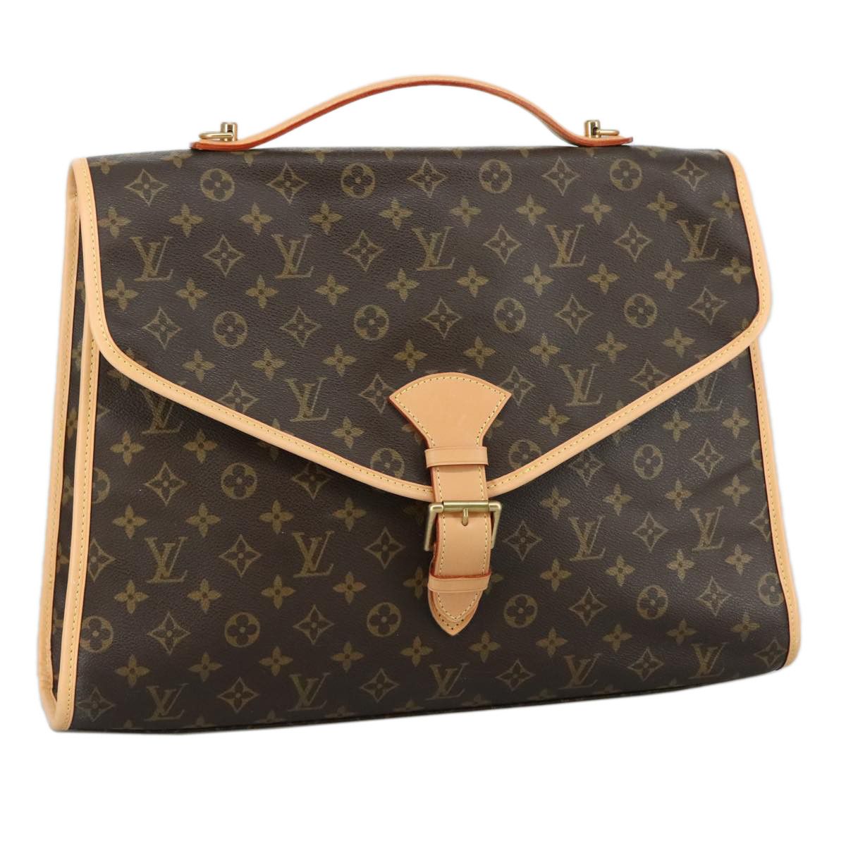 Louis Vuitton Beverly Brown Canvas Handbag (Pre-Owned) Size ONE SIZE - 20 Thumbnail