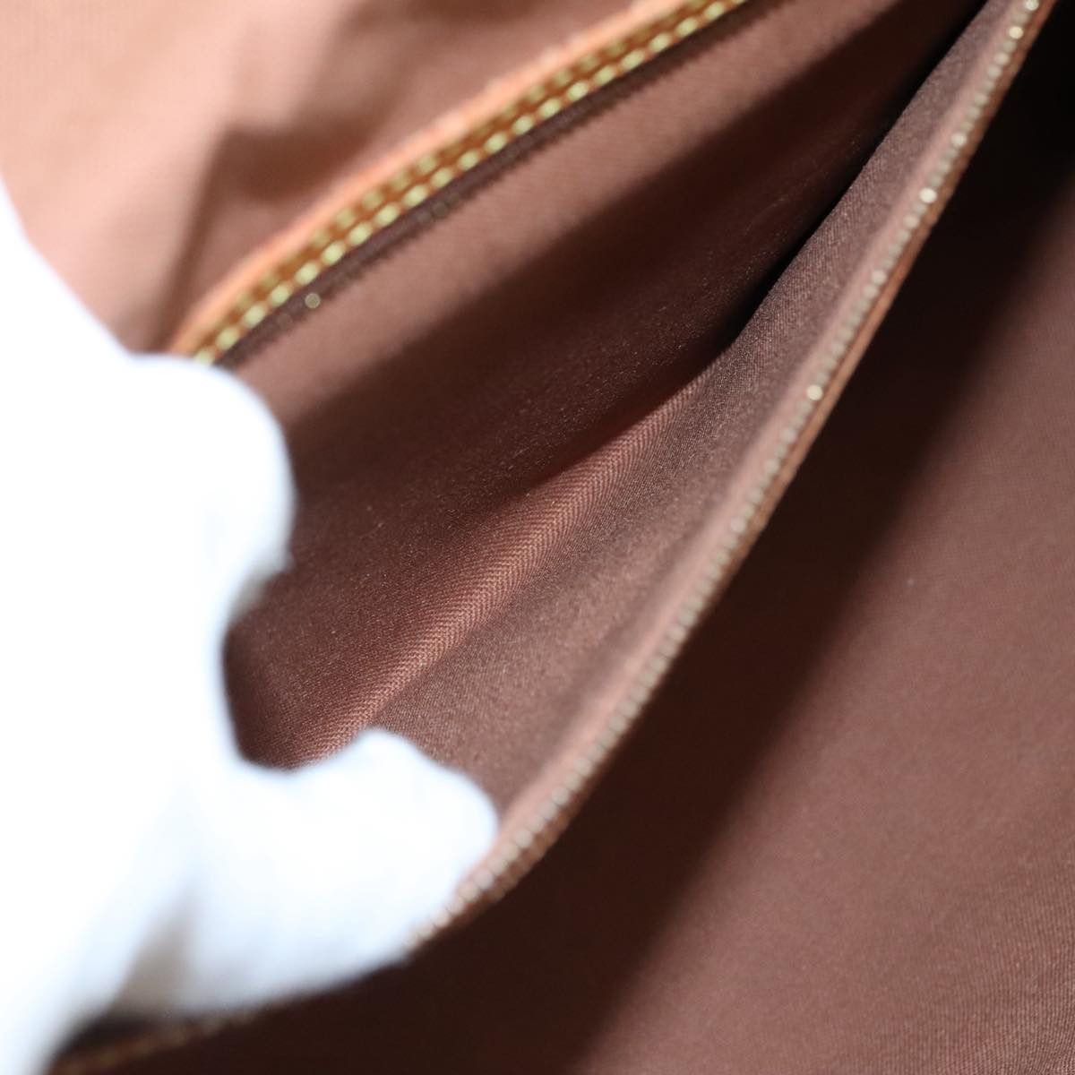 Louis Vuitton Beverly Brown Canvas Handbag (Pre-Owned) Size ONE SIZE - 14 Thumbnail