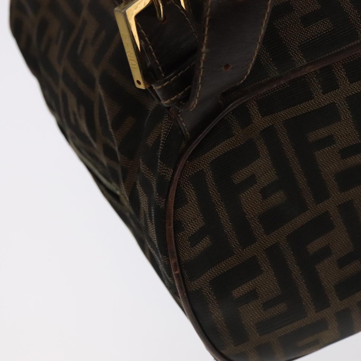 Fendi Zucca Brown Canvas Backpack Bag (Pre-Owned) Size ONE SIZE - 14 Thumbnail
