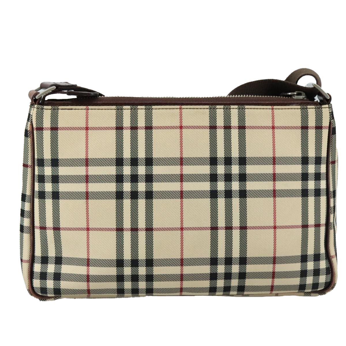 Burberry Nova Check Beige Canvas Shoulder Bag (Pre-Owned) Size ONE SIZE - 2 Thumbnail