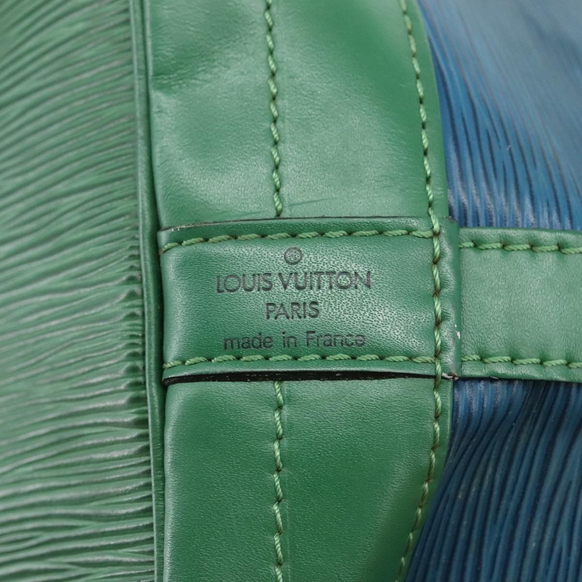 Louis Vuitton Noé Blue Leather Shoulder Bag (Pre-Owned) Size ONE SIZE - 18 Thumbnail