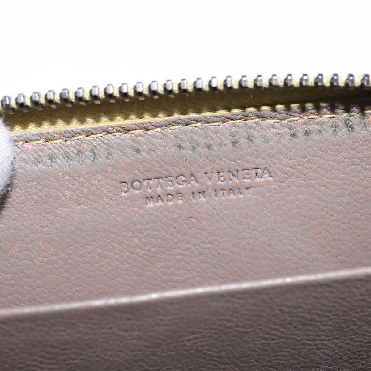Bottega Veneta Intrecciato Yellow Leather Wallet (Pre-Owned) Size ONE SIZE - 17 Thumbnail