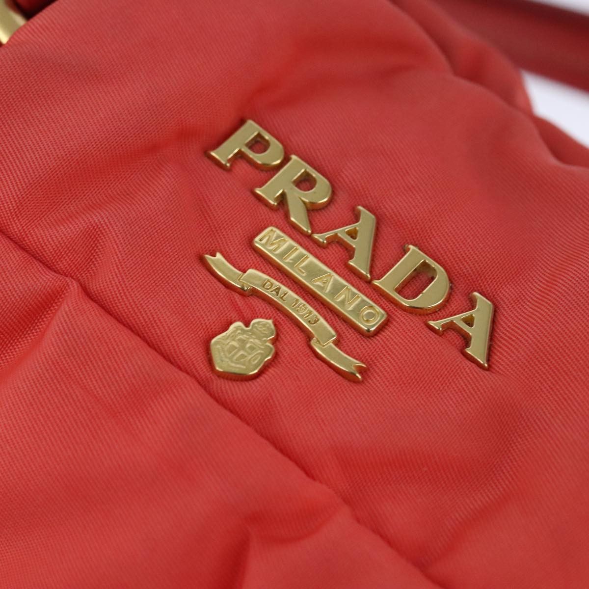 Prada Orange Synthetic Shoulder Bag (Pre-Owned) Size ONE SIZE - 16 Thumbnail