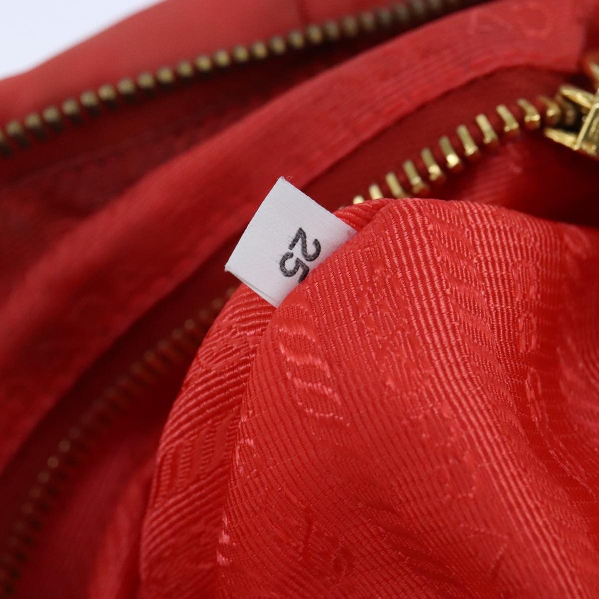 Prada Orange Synthetic Shoulder Bag (Pre-Owned) Size ONE SIZE - 13 Thumbnail