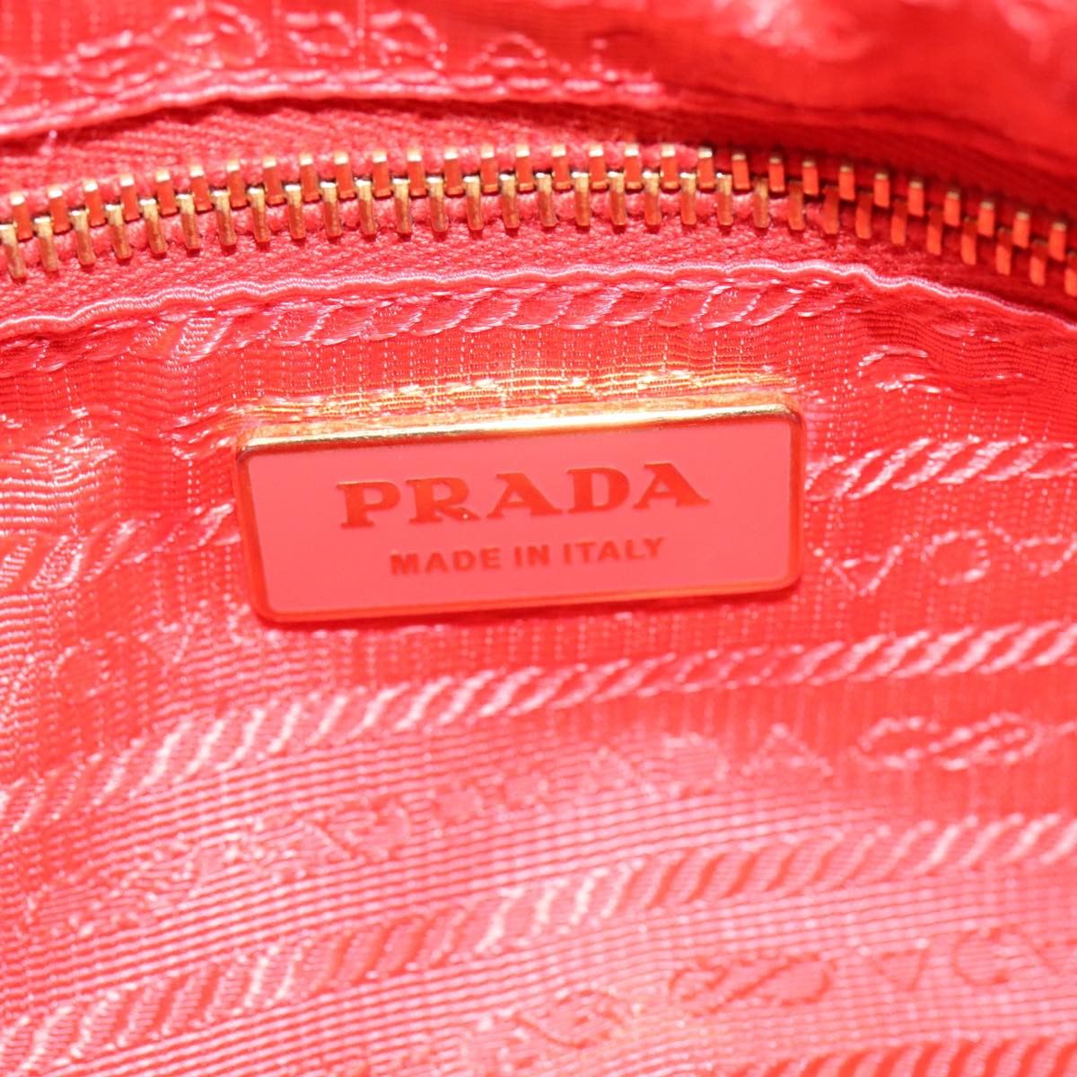 Prada Orange Synthetic Shoulder Bag (Pre-Owned) Size ONE SIZE - 14 Thumbnail