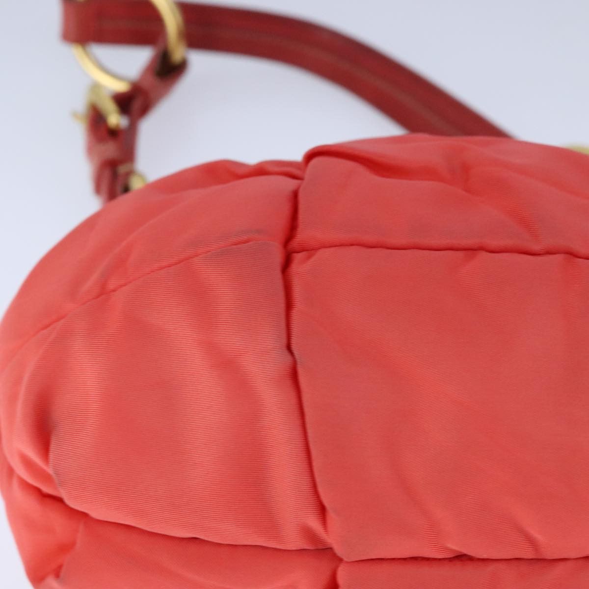 Prada Orange Synthetic Shoulder Bag (Pre-Owned) Size ONE SIZE - 8 Thumbnail