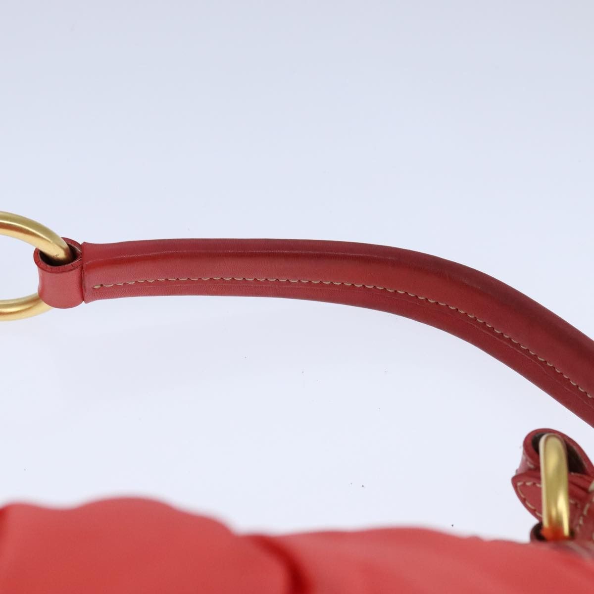 Prada Orange Synthetic Shoulder Bag (Pre-Owned) Size ONE SIZE - 17 Thumbnail