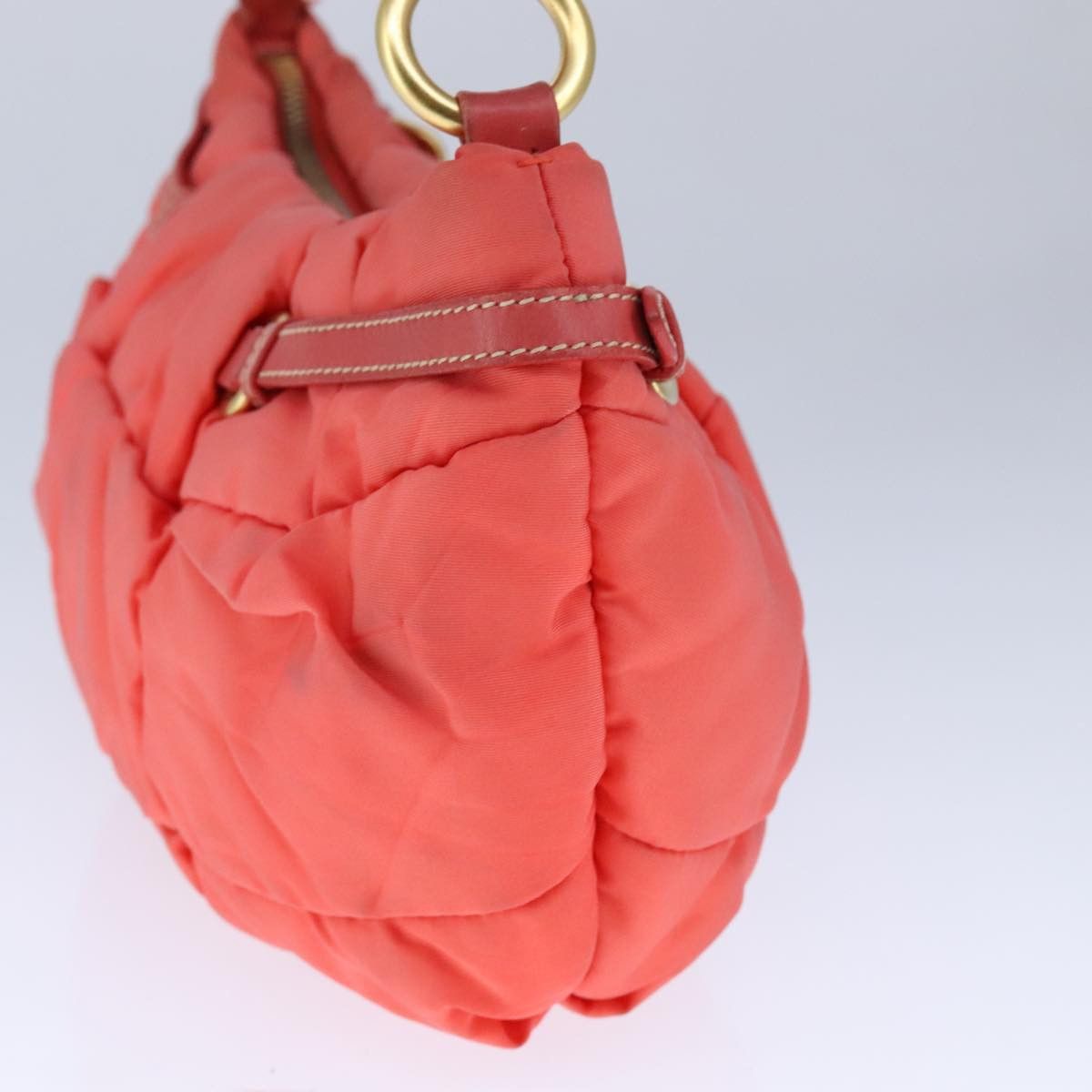 Prada Orange Synthetic Shoulder Bag (Pre-Owned) Size ONE SIZE - 3 Thumbnail