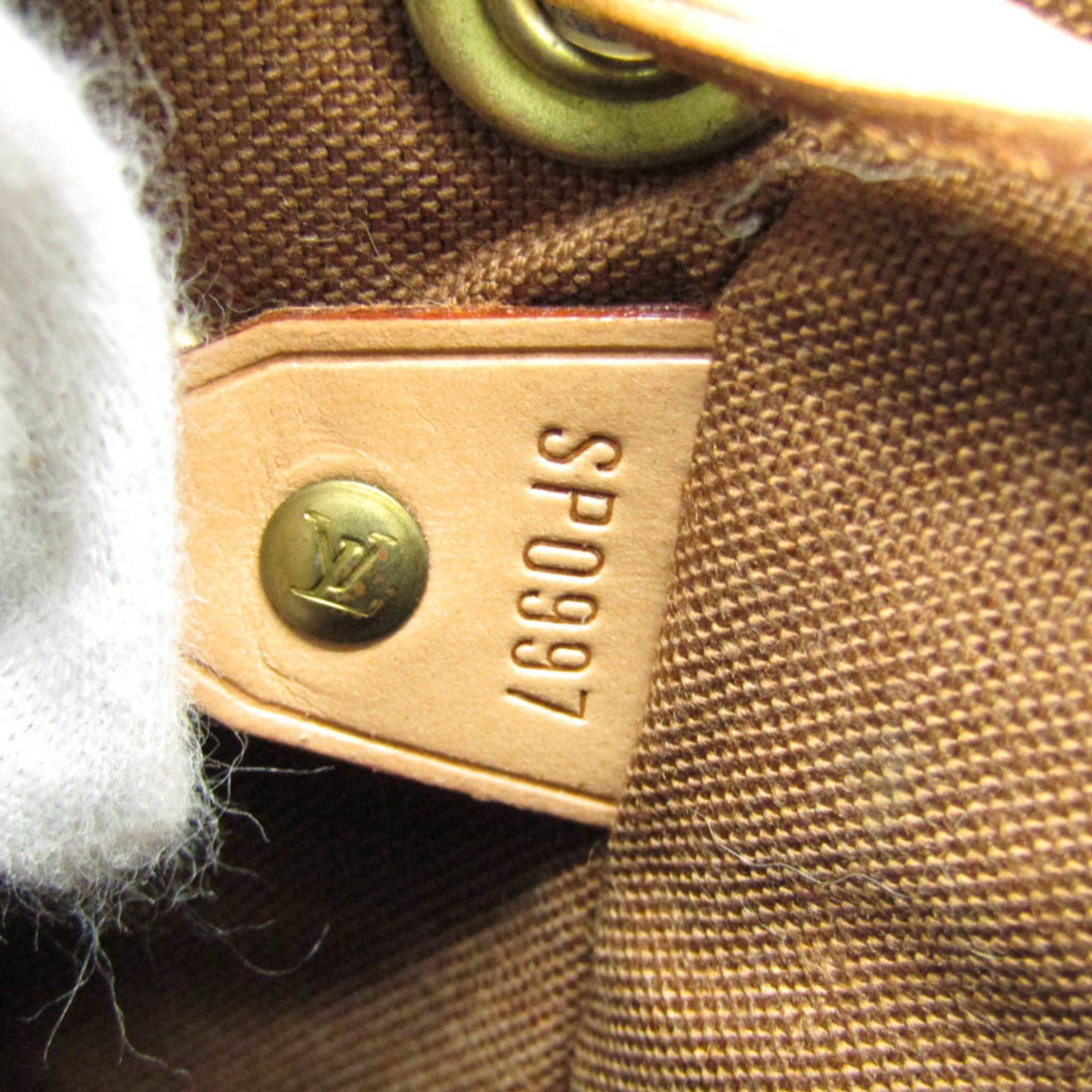 Louis Vuitton Brown Canvas Backpack Bag (Pre-Owned) Size ONE SIZE - 4 Thumbnail