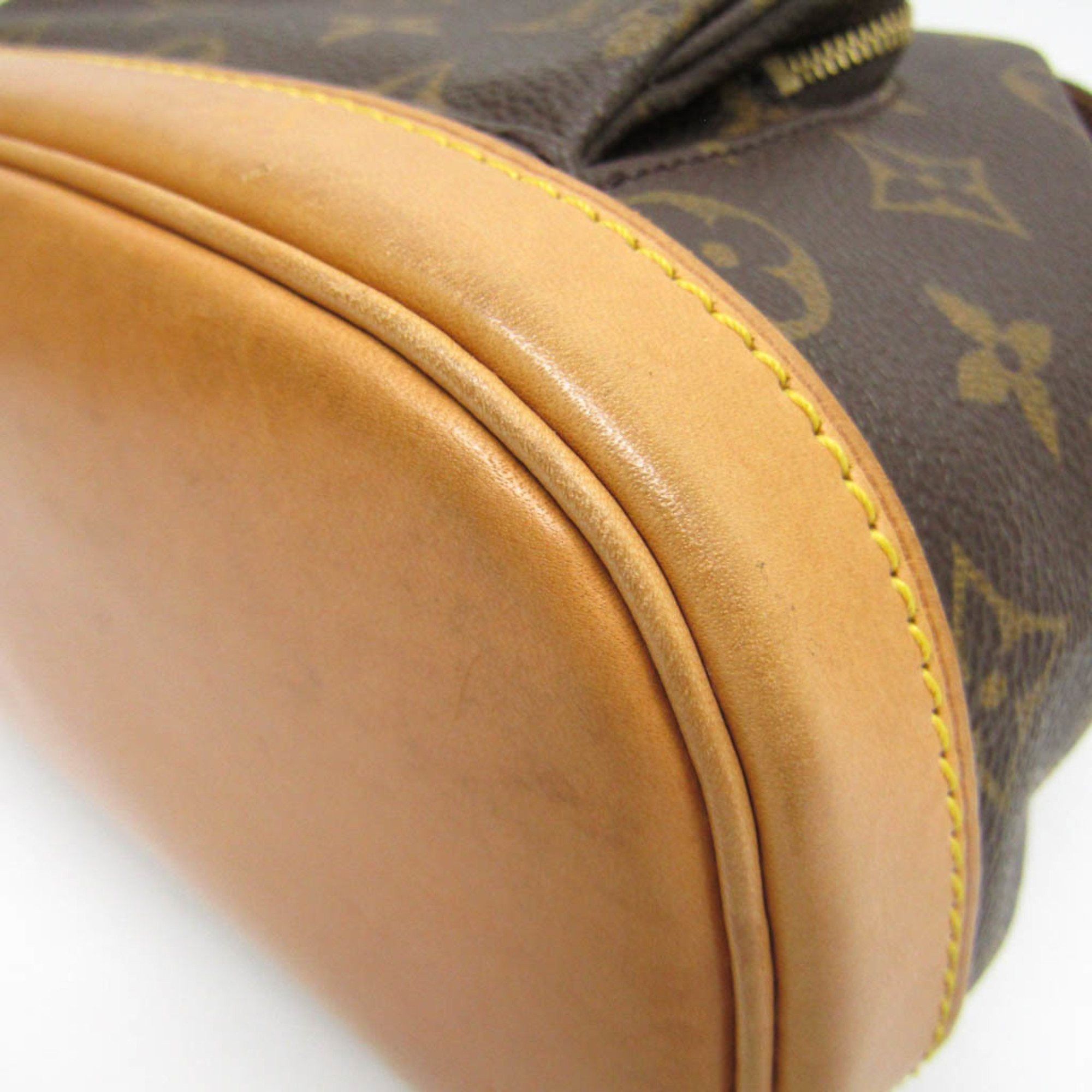 Louis Vuitton Brown Canvas Backpack Bag (Pre-Owned) Size ONE SIZE - 6 Thumbnail