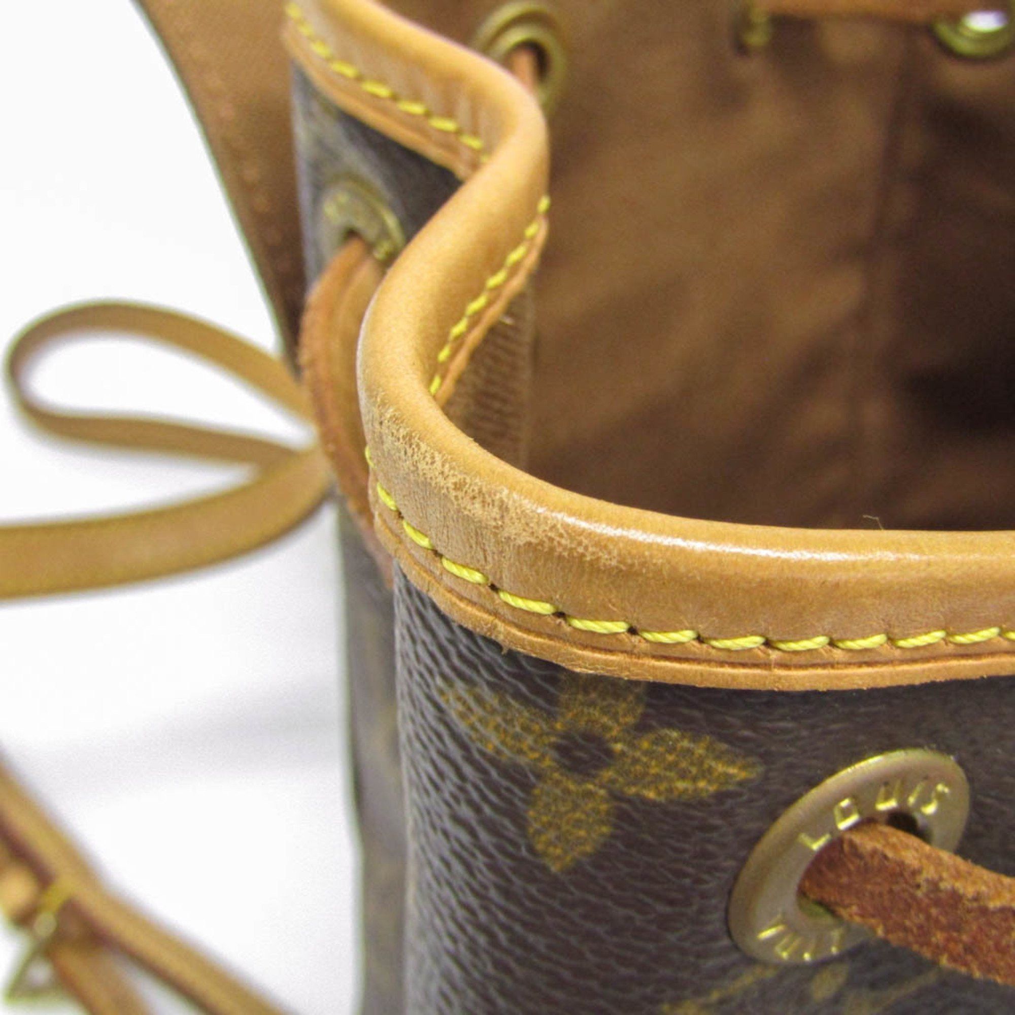 Louis Vuitton Brown Canvas Backpack Bag (Pre-Owned) Size ONE SIZE - 9 Thumbnail