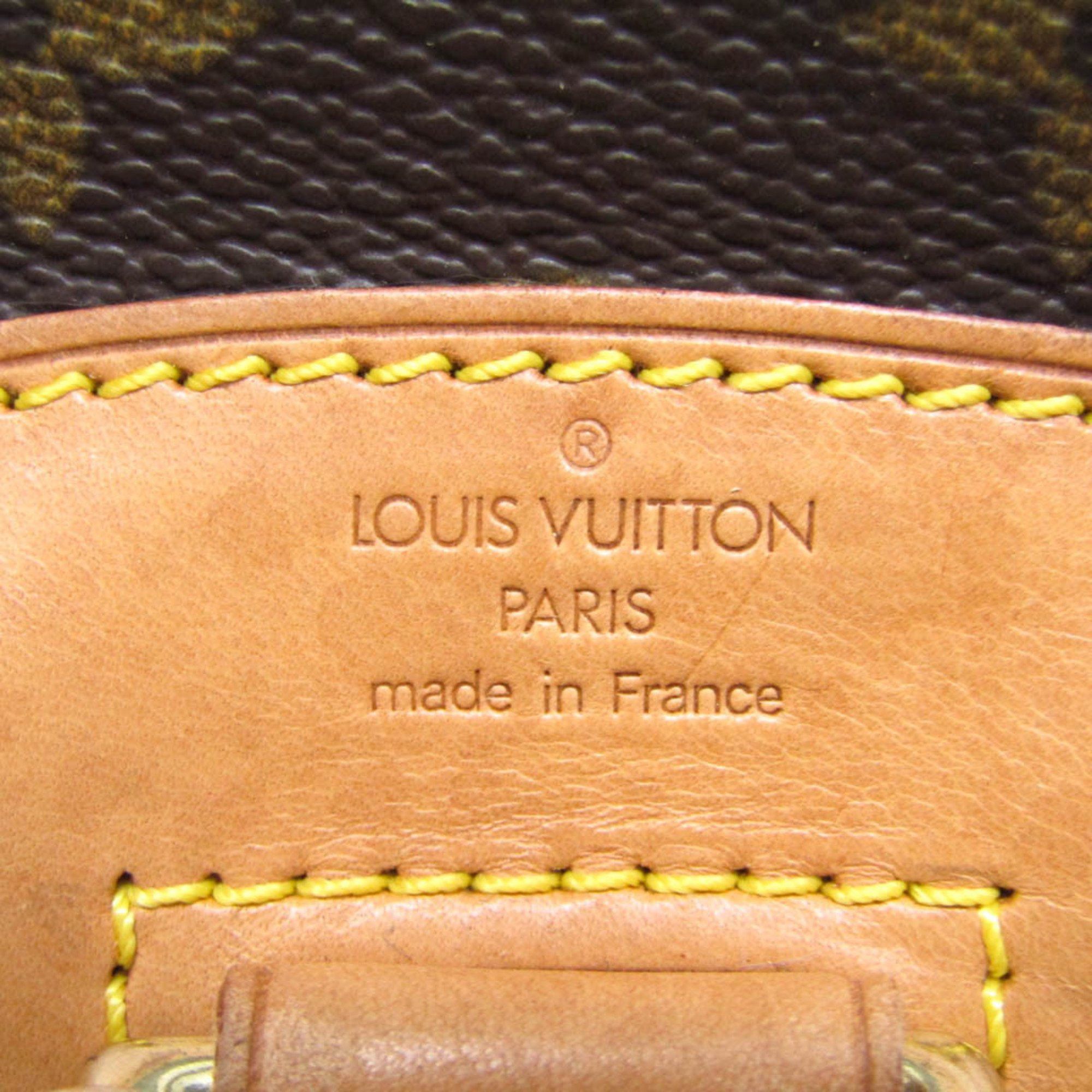 Louis Vuitton Brown Canvas Backpack Bag (Pre-Owned) Size ONE SIZE - 5 Thumbnail