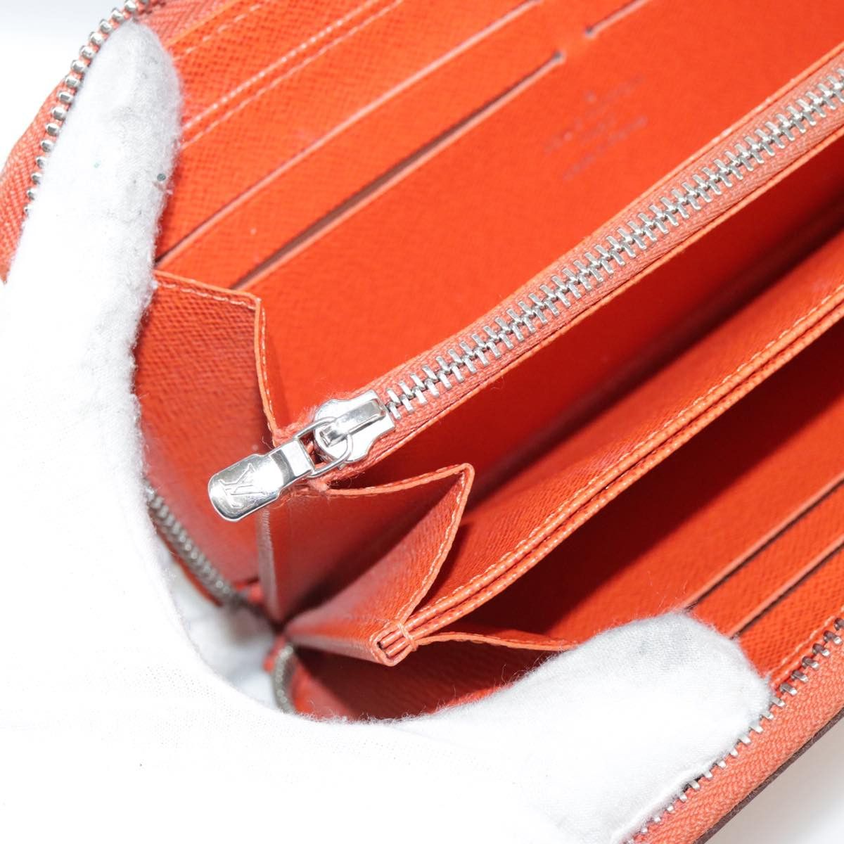 Louis Vuitton Zippy Wallet Orange Leather Wallet (Pre-Owned) Size ONE SIZE - 10 Thumbnail